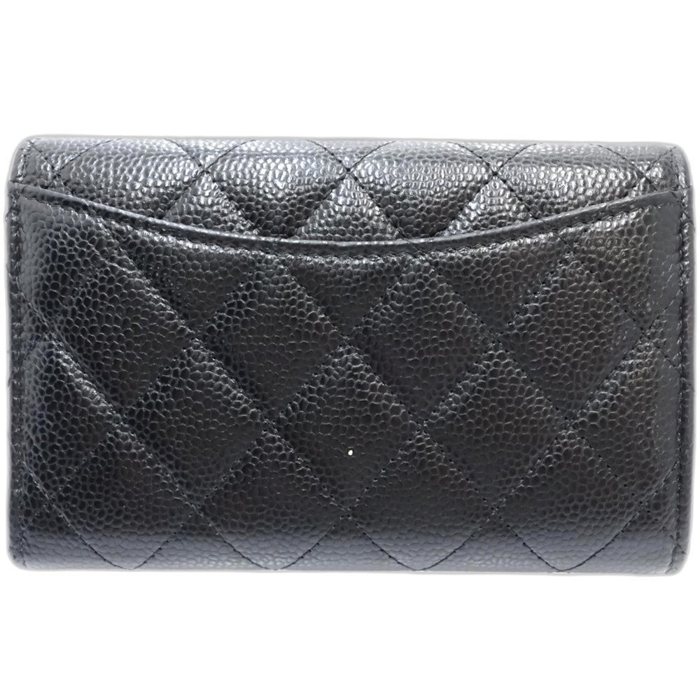 CHANEL Black Caviar Leather Wallet - Picture 3 of 10
